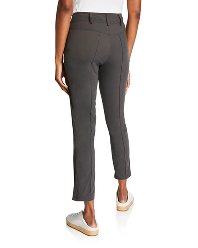 Shop Anatomie Peggy Cropped Pants In Gray