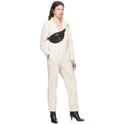 Shop Rag & Bone Rag And Bone Off-white Morris Jumpsuit In 110 Ivry