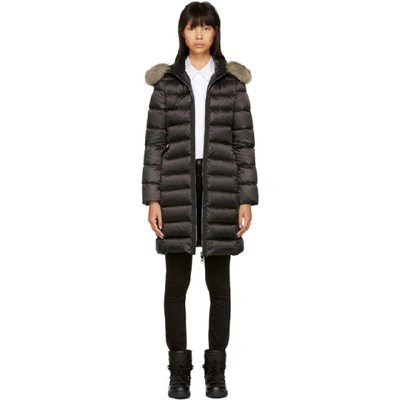 Shop Moncler Black Tinuviel Down Jacket In 999 Black*