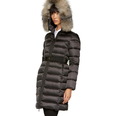 Shop Moncler Black Tinuviel Down Jacket In 999 Black*