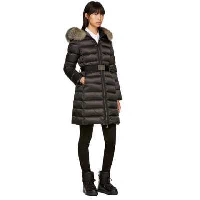 Shop Moncler Black Tinuviel Down Jacket In 999 Black*