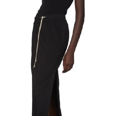 Shop Rick Owens Drkshdw Black Dirt Skirt In 09 Black