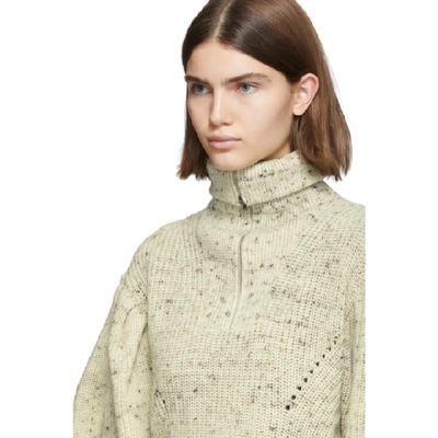 Shop Isabel Marant Off-white Kuma Sweater In Ecbw Ecrubr