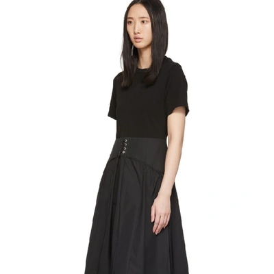 Shop 3.1 Phillip Lim / フィリップ リム 3.1 Phillip Lim Black T-shirt Dress In Ba001 Black