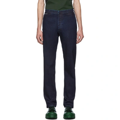 Shop Prada Blue Chino Jeans