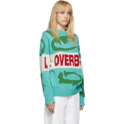 CHARLES JEFFREY LOVERBOY 绿色 DARLING LITTLE SILLIES 毛衣