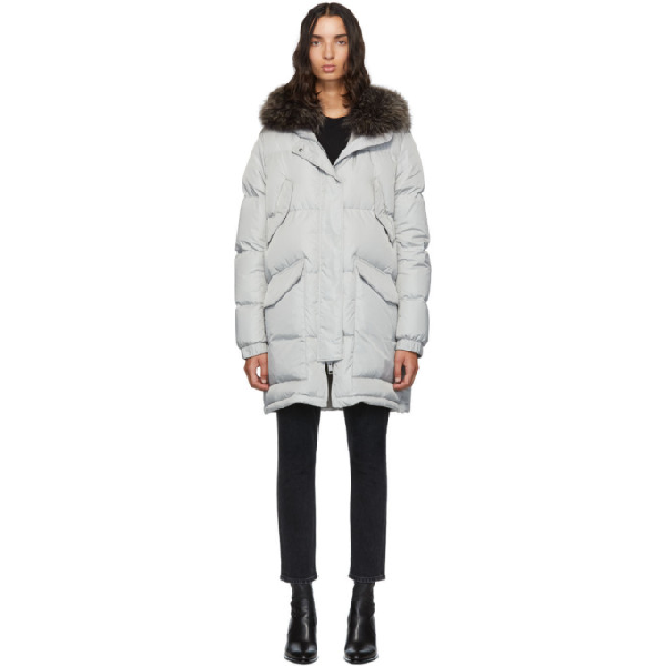 yves salomon down jacket