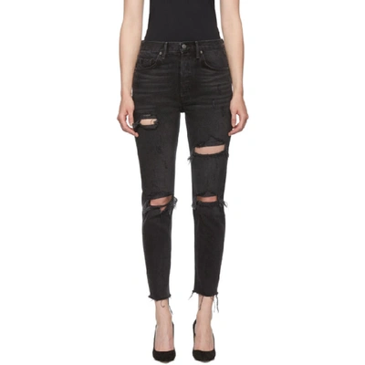 Shop Grlfrnd Black Karolina Jeans In G174 Travel