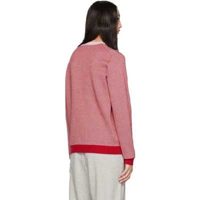 Shop Kenzo Pink & Red Eye Sweater In 33pink