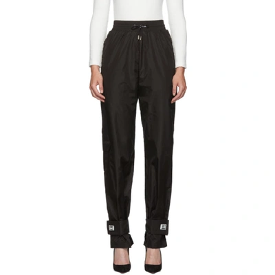 Shop Off-white Black Strap Lounge Pants