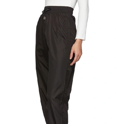 Shop Off-white Black Strap Lounge Pants