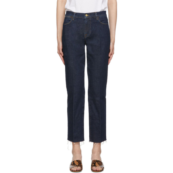 frame denim le high straight