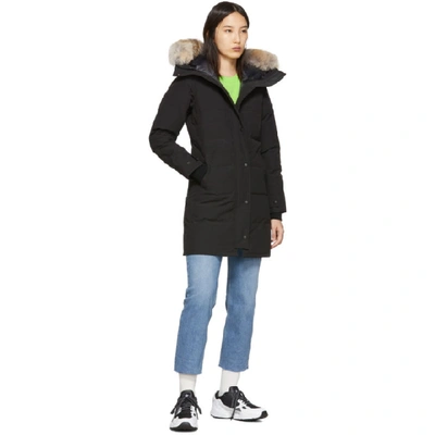 Shop Canada Goose Black Black Label Shelburne Parka In 61 Black