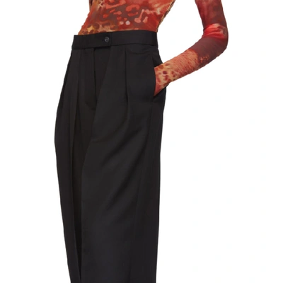 Shop Acne Studios Black Pristine Suiting Trousers