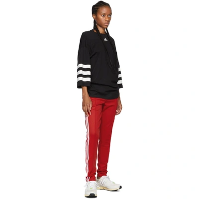 Shop Adidas Originals Red Sst Track Trousers