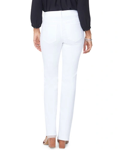 Shop Nydj Barbara Boot-cut Jeans In Optic White