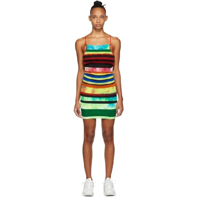 Shop Agr Ssense Exclusive Multicolor Strap Dress In Blue