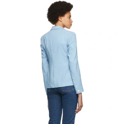 Shop Rag & Bone Rag And Bone Blue Lucy Blazer In 400 Blue