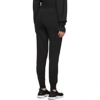 Shop Nike Black Tech Fleece Lounge Pants In 010 Black