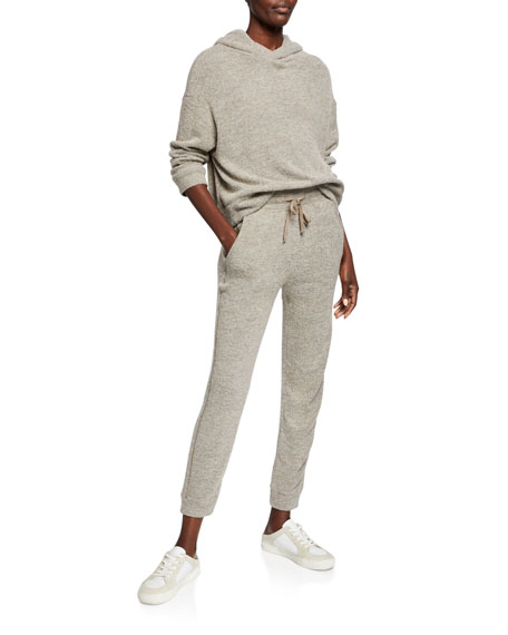 textured jogger pants