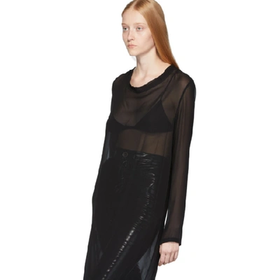 Shop Ann Demeulemeester Black Mclottie Dress