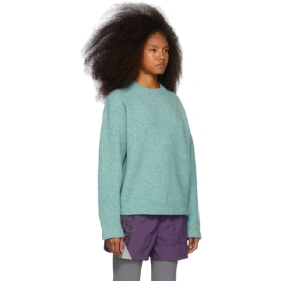 Shop Alexander Wang T Alexanderwang.t Blue Teepee Sweater In 466 Sea