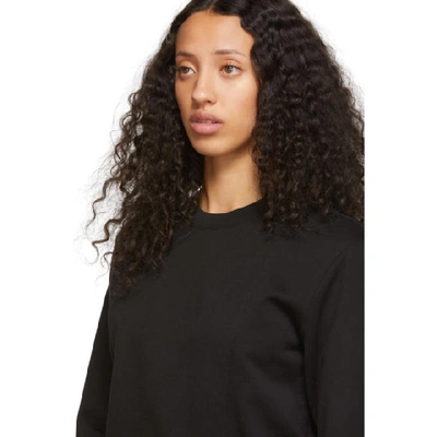 Shop Versace Black Safety Pin Sweatshirt
