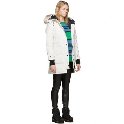 Shop Canada Goose White Down Shelburne Parka In 827 Early L