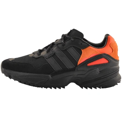 Shop Adidas Originals Yung 96 Trail Trainers Black