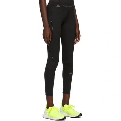 Adidas By Stella Mccartney Essentials Mesh-paneled Climalite Leggings In  Black | ModeSens