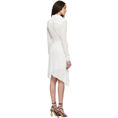 Shop Jacquemus White La Robe Bellagio Dress
