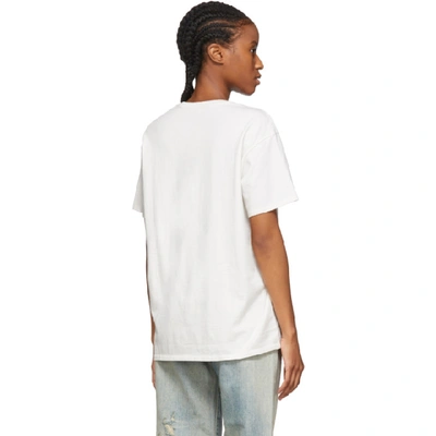 Shop R13 Off-white Sell Your Soul Boy T-shirt In Dirty White