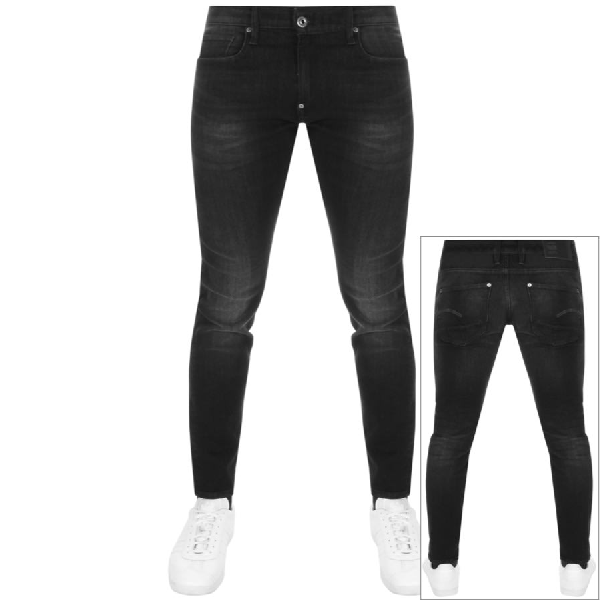 g star black skinny jeans