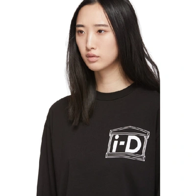 Shop Aries Black I-d Edition Rats Long Sleeve T-shirt