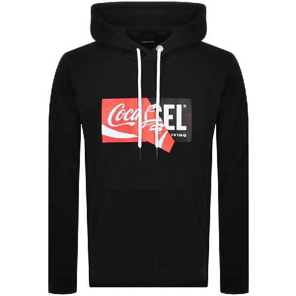 coca cola hoodie black