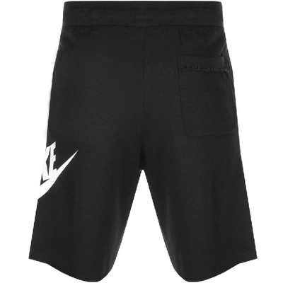 Shop Nike Alumni Logo Shorts Black