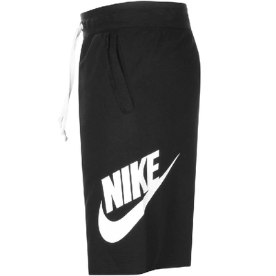 Shop Nike Alumni Logo Shorts Black