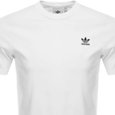 Shop Adidas Originals Essential T Shirt White