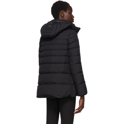 Shop Herno Black Down Windstopper Hilo Jacket In 9300 Black