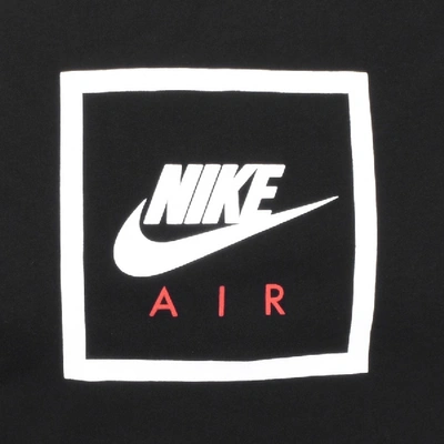 Shop Nike Crew Neck Air 2 Logo T Shirt Black