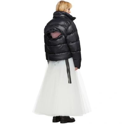 Ben Taverniti Unravel Project Unravel Project Gesteppte Daunenjacke - Schwarz In Black