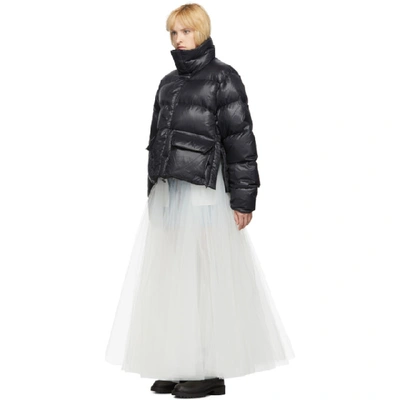 Ben Taverniti Unravel Project Unravel Project Gesteppte Daunenjacke - Schwarz In Black