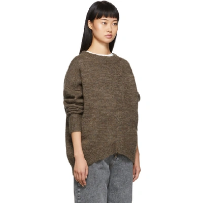 Shop Isabel Marant Étoile Isabel Marant Etoile Brown Mander Sweater In 11he Henna