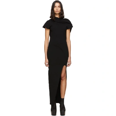 Shop Rick Owens Black Theresa Dress In 09 Black