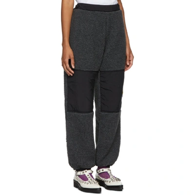 Shop Aries Grey Fleece Track Pants