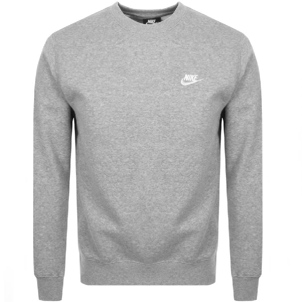 black and grey nike sweatshirt