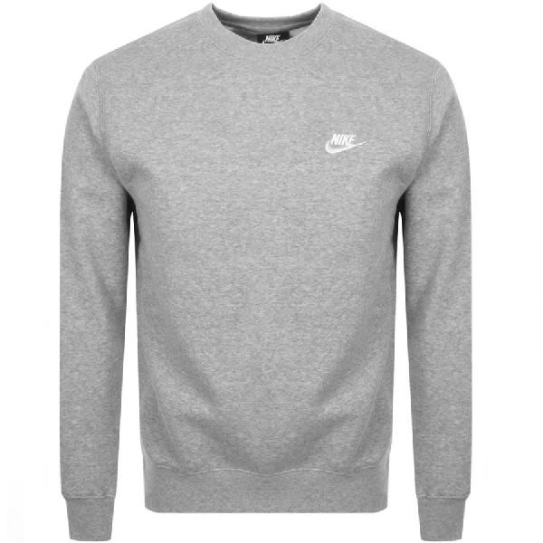 mens grey nike sweatshirt