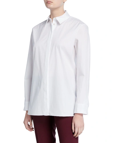 Shop Theory Menswear Shirt Core Shirting In White