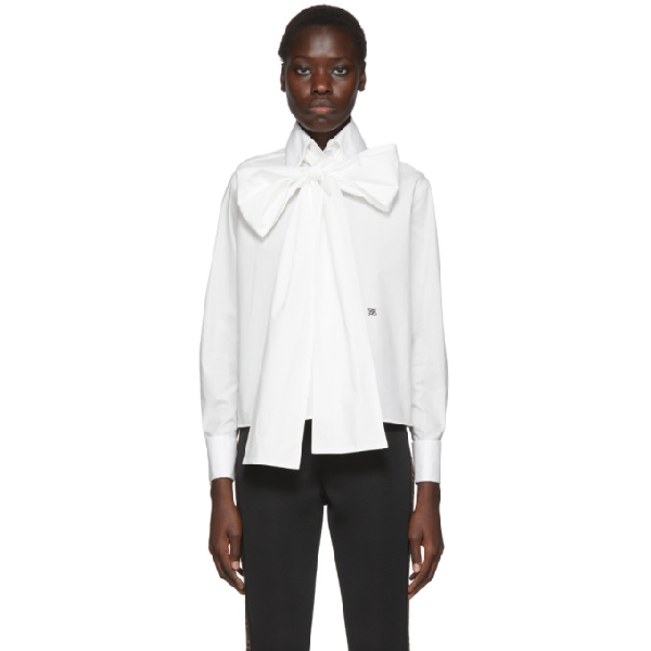 fendi white blouse