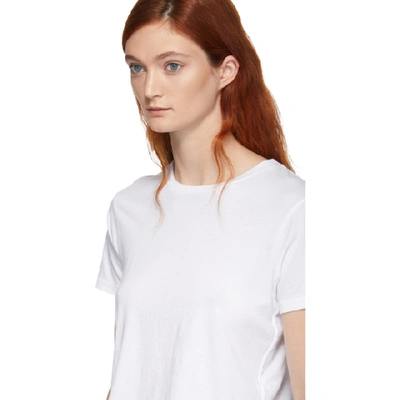 Shop Amo White Babe T-shirt In 051 White